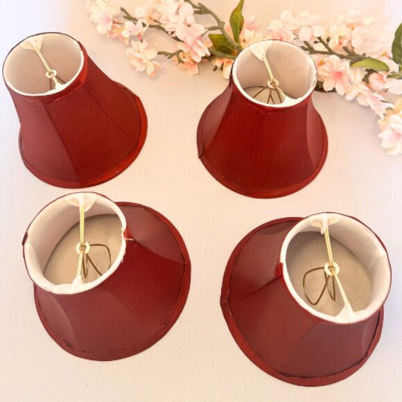 Chandelier Lamp Shades, Set of 4 - Picture 4 of 8